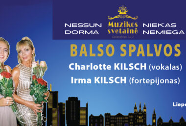 BALSO SPALVOS - Event image