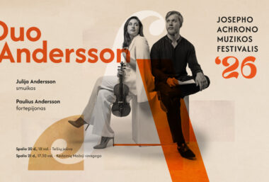 Duo Andersson: Julija Andersson, Paulius Andersson - Event image