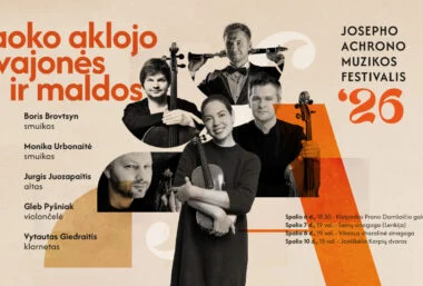 Izaoko aklojo svajonės ir maldos: Boris Brovtsyn, Monika Urbonaitė, Jurgis Juozapaitis, Gleb Pyšniak, Vytautas Giedraitis - Veranstaltungsbild