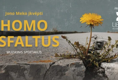 (Klaipėda) Muzikinis spektaklis HOMO ASFALTUS - Event image