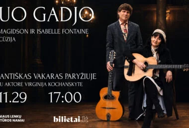 Duo Gadjo. Romantiškas vakaras Paryžiuje - Event image