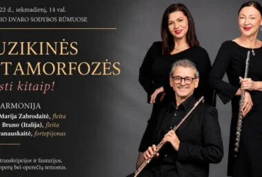 MUZIKINĖS METAMORFOZĖS | Išgirsti kitaip! - Event image