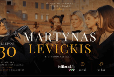 MARTYNAS LEVICKIS & MIKROORKÉSTRA - Event image