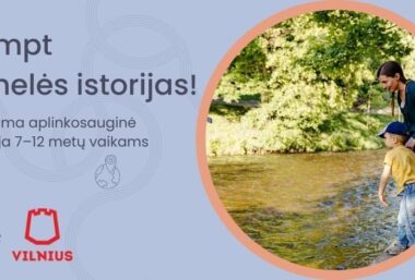 Pliumpt į Vilnelės istorijas! Aplinkosauginė edukacija vaikams - Event image