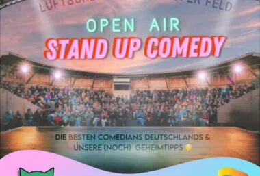 Lachkater Open Air Stand Up Comedy Show Luftschloss Tempelhofer Feld - Event image