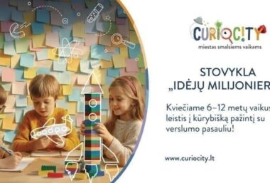 Vasaros stovykla „Idėjų milijonieriai” - Event image