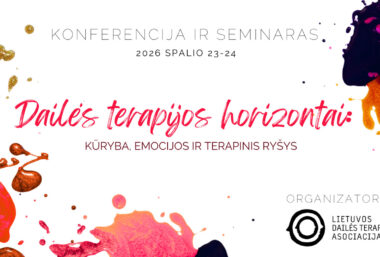 Dailės terapijos horizontai: kūryba, emocijos ir terapinis ryšys - Event image