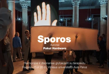 Sporos | Harmonijos ir disonansai grybaujant su terapeutu - Event image