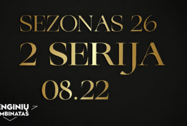 Sezonas 26 | Serija 2 - Event image
