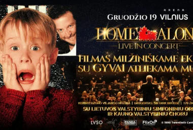 Home Alone Live in Concert su Lietuvos valstybiniu simfoniniu orkestru ir Kauno valstybiniu choru - Event image