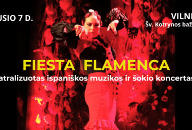 FIESTA FLAMENCA – teatralizuotas ispaniškos muzikos ir šokio koncertas, Vilnius - Event image