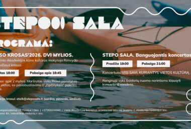 STEPO SALA. Banguojantis koncertas - Event image