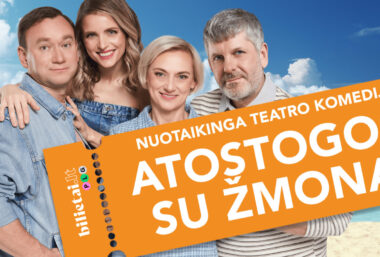 TEATRO KOMEDIJA | ATOSTOGOS SU ŽMONA | Ukmergė - Event image
