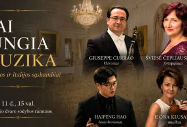 KAI JUNGIA MUZIKA | Lietuvos ir Italijos sąskambiai - Event image