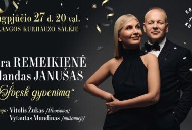 LAURA REMEIKIENĖ ir ROLANDAS JANUŠAS. Švęsk gyvenimą! - Event image