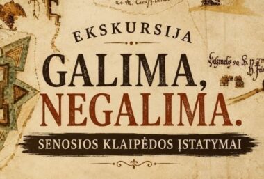 Ekskursija su degustacija ,,Galima, negalima. Senosios Klaipėdos įstatymai” - Event image