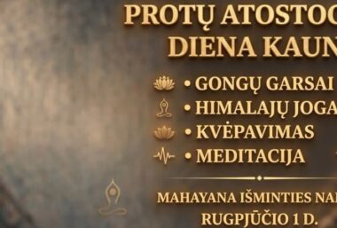 Proto atostogų diena. Veda Vyrenijus. - Event image