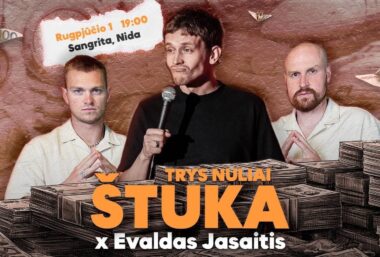 Hiparikai x Evaldas Jasaitis | TRYS NULIAI ŠTUKA - Event image