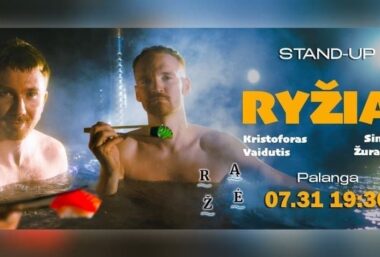 STAND UP | RYŽIAI | PALANGA - Event image