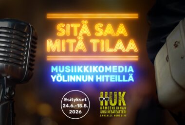 Sitä saa mitä tilaa – musiikkikomedia Yölinnun hiteillä - Event image