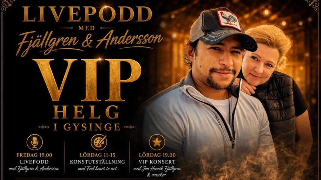 LIVEPODD med Fjällgren & Andersson - Event image 2