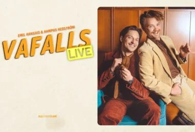 Vafalls Live med Emil Hansius & Hampus Hedström - Event image