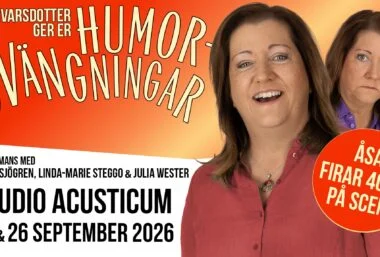 Humorsvängningar Fredag 25/9 - Event image