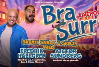 BRA SURR – med Fredrik Hallgren & Victor Sundberg - Event image