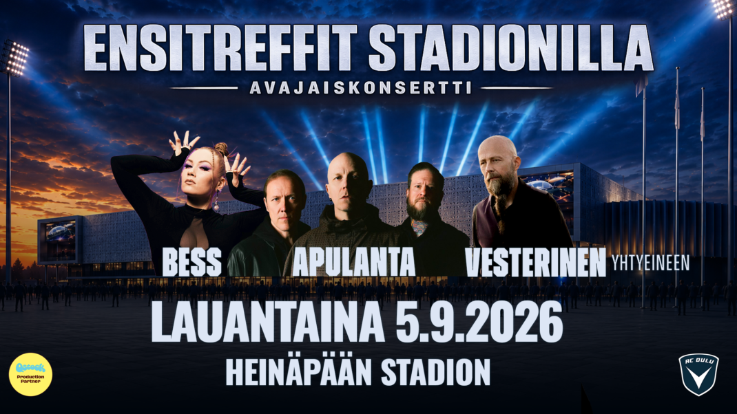 Ensitreffit stadionilla – Heinäpään stadionin avajaiskonsertti - Event image 2