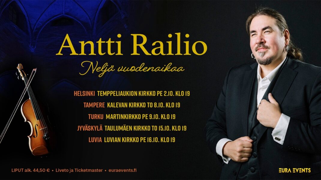 ANTTI RAILIO – NELJÄ VUODENAIKAA - Event image 2