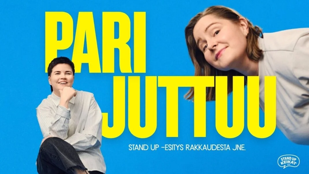 Pari juttuu -stand up Laura Haimila ja Ursula Herlin - Renginio paveikslėlis 2