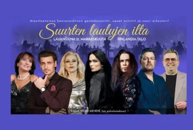 Suurten laulujen ilta - Event image