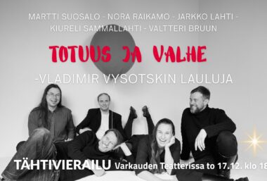 Totuus ja valhe - Event image