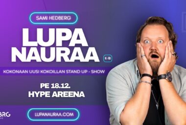 Sami Hedberg – LUPA NAURAA (K18) - Event image