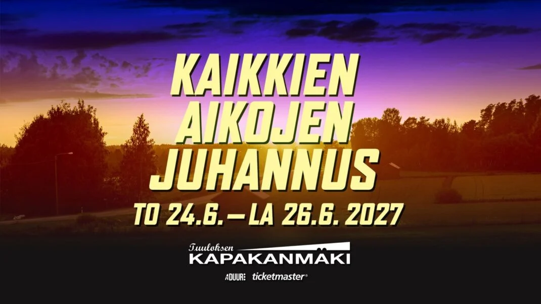 KAIKKIEN AIKOJEN JUHANNUS 2027: 3 PÄIVÄÄ - Renginio paveikslėlis 3