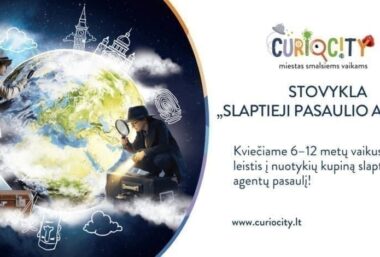 Vasaros stovykla „Slaptieji pasaulio agentai” - Event image