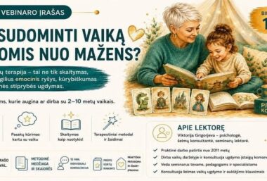 Vebinaras: “Pasakų terapijos metodai vaikų skaitymo skatinime” - Event image