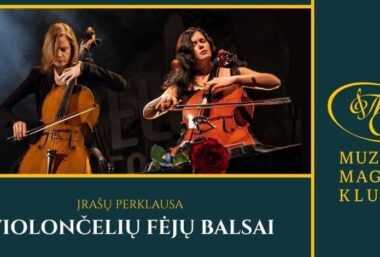 Violončelių fėjų balsai | įrašų perklausa - Event image