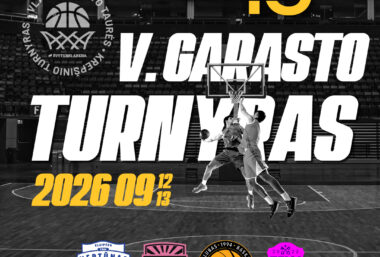 Tarptautinis vyrų krepšinio turnyras V. Garasto taurei laimėti - Event image