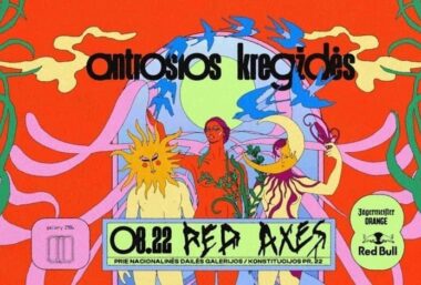 ANTROSIOS KREGŽDĖS :: RED AXES // 08.22 - Event image