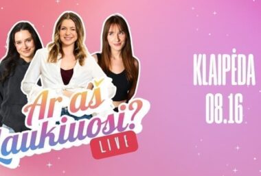 AR AŠ LAUKIUOSI? LIVE | KLAIPĖDA - Event image