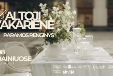 Baltoji vakarienė Kėdainiuose - Event image