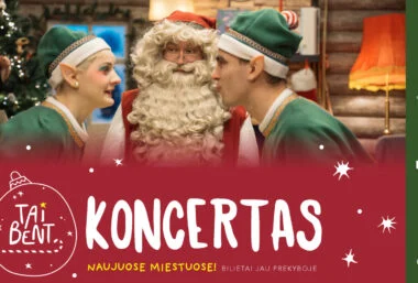 TAI BENT KONCERTAS – spektaklis visai šeimai | Plungė - Event image