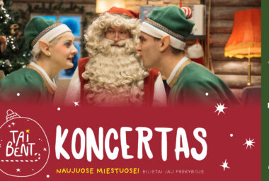 TAI BENT KONCERTAS – spektaklis visai šeimai | Plungė - Event image