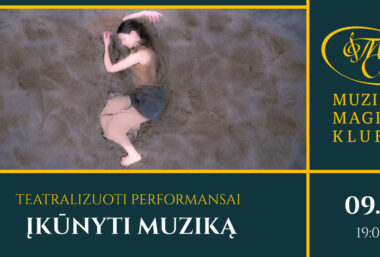 RE:TURN | Teatralizuoti performansai “Įkūnyti muziką” - Event image