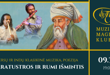 Zaratustros ir Rumi išmintis - Event image