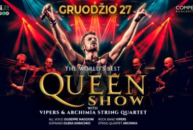 QUEEN Show – Vipers & Archimia String Quartet + Special Guest - Event image
