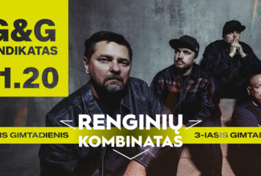 G&G Sindikatas | 3-asis Renginių kombinato gimtadienis | Klaipėda - Event image