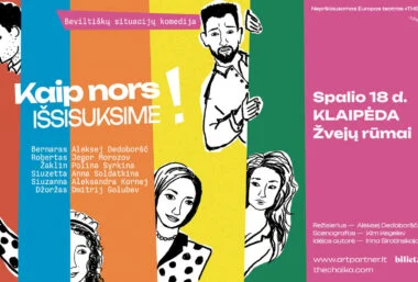 (Klaipėda) Teatrine komedija ”KAIP NORS IŠSISUKSIME!” - Event image