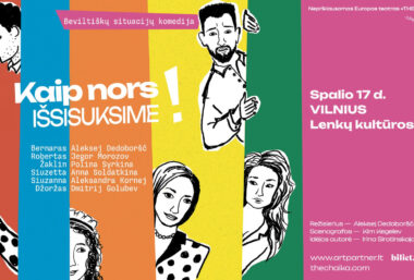 (Vilnius) Teatrine komedija ”KAIP NORS IŠSISUKSIME!” - Event image